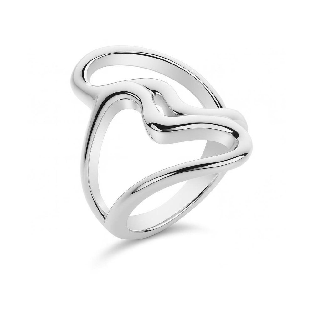 Bague Argent 925 coeurs entrelac�s