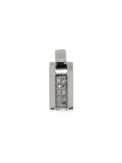 Pendentif Diamant Or Blanc