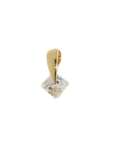 Pendentif Or  Oxyde de zirconium