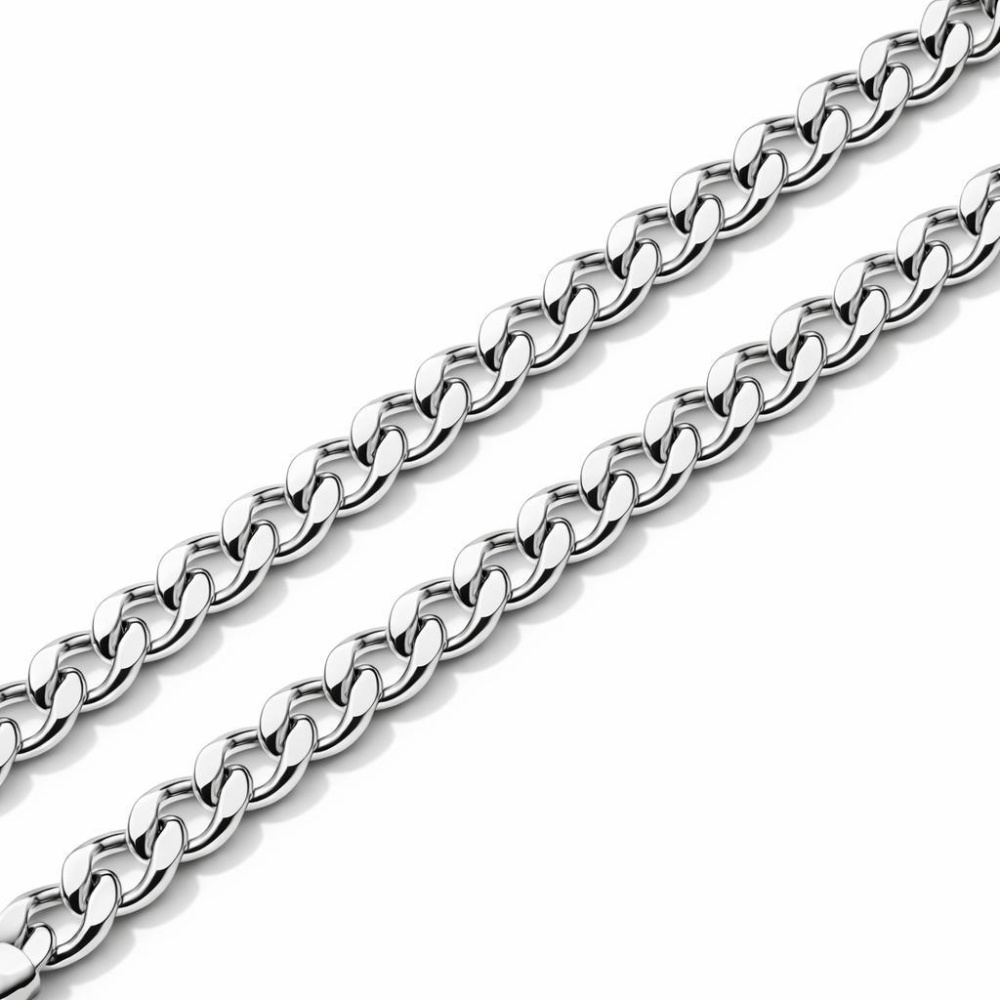 Chaine Argent Homme - 3mm - 50cm