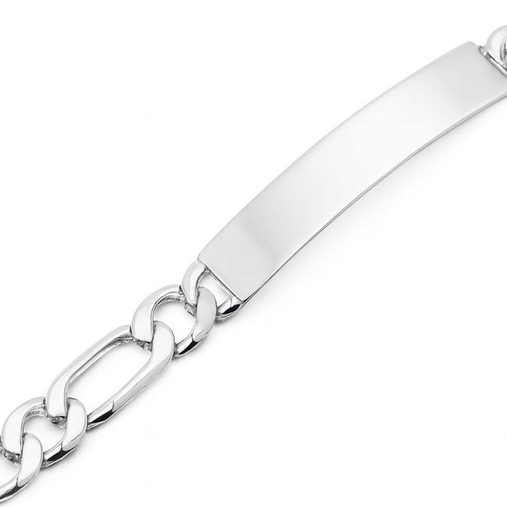 Gourmette Argent Homme - 8.5mm - 21cm