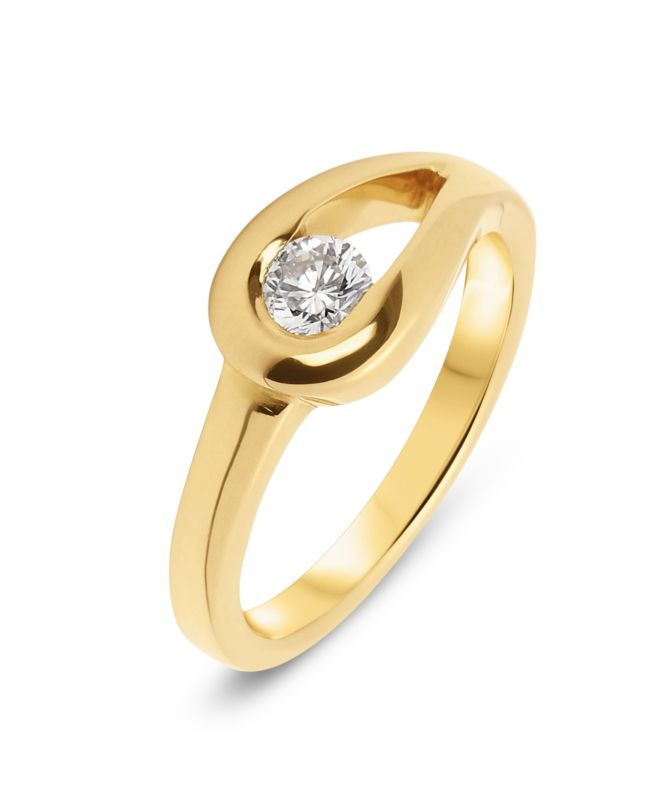 Bague Or  Diamant