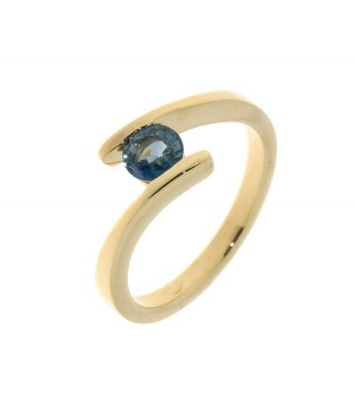 Bague Or  Saphir