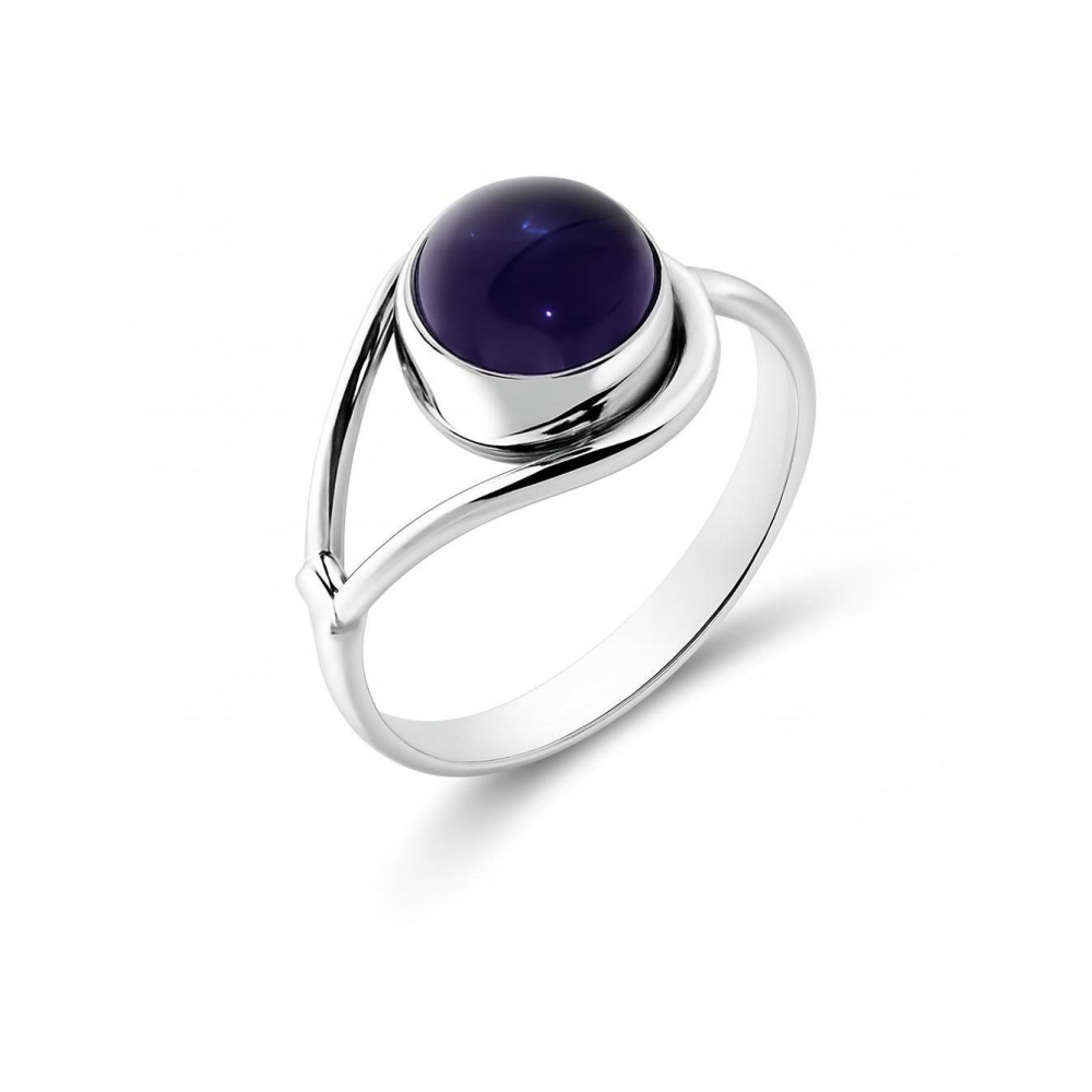 Bague Argent  Am�thyste