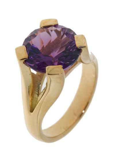 Bague Or  Am�thyste