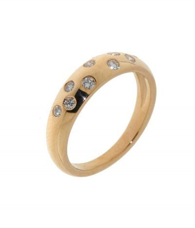 Bague Or  Diamant 