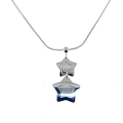 Collier Argent Pendant 2 Tons