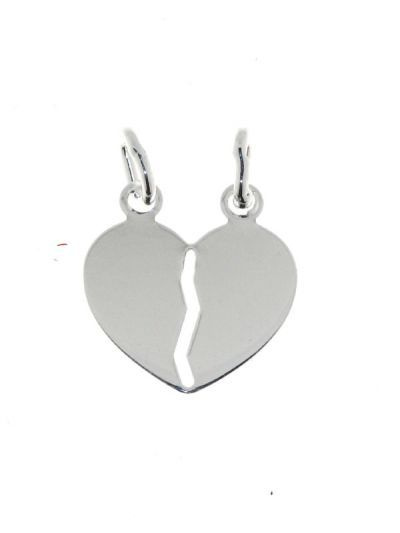 Pendentif Argent Coeur a D�couper