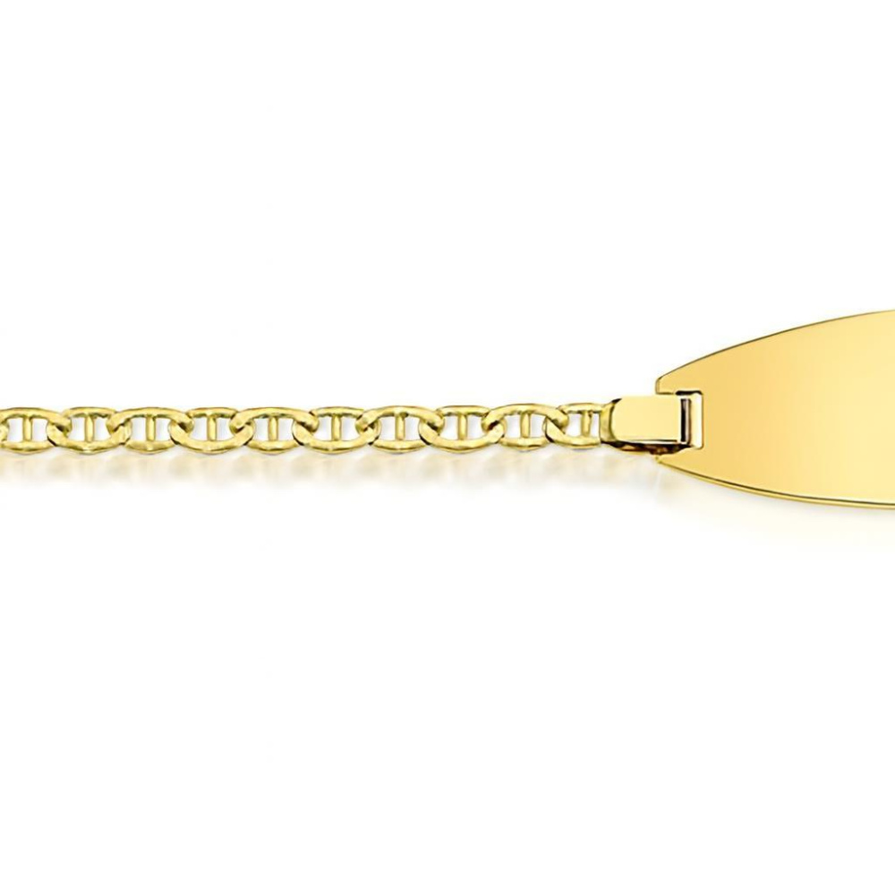 Gourmette b�b� Or Jaune 1.6mm - 14cm