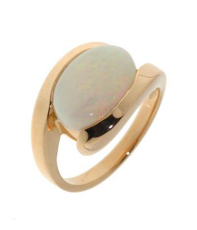 Bague Or  Opale 
