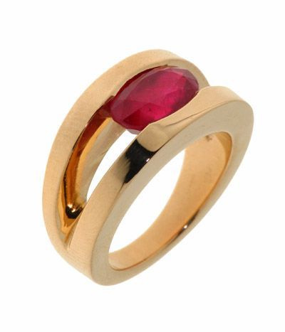Bague Rubis Or