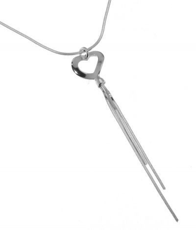 Collier Argent Pendant