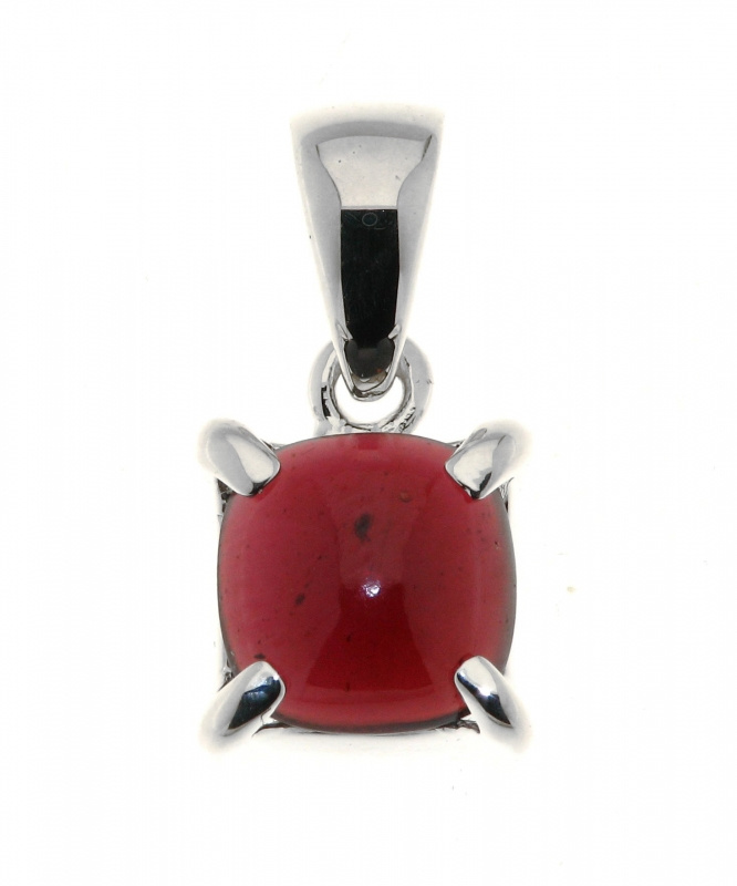 Pendentif Argent 925 Grenat