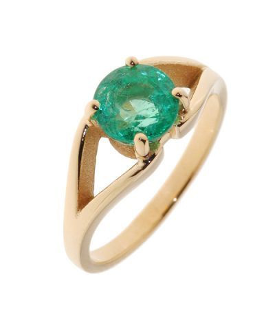 Bague Emeraude Or Jaune