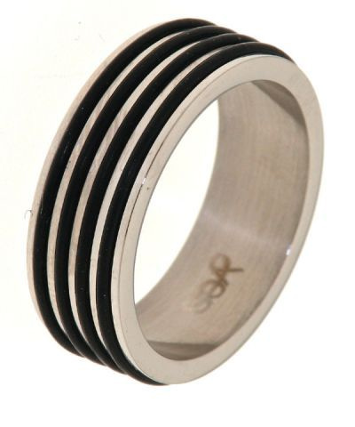 Bague Acier et Cahoutchouc