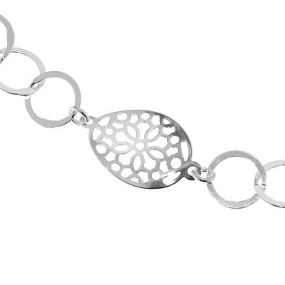 Bracelet Argent Motifs ajour�s
