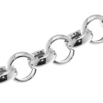 Bracelet Argent Maille Jaseron 