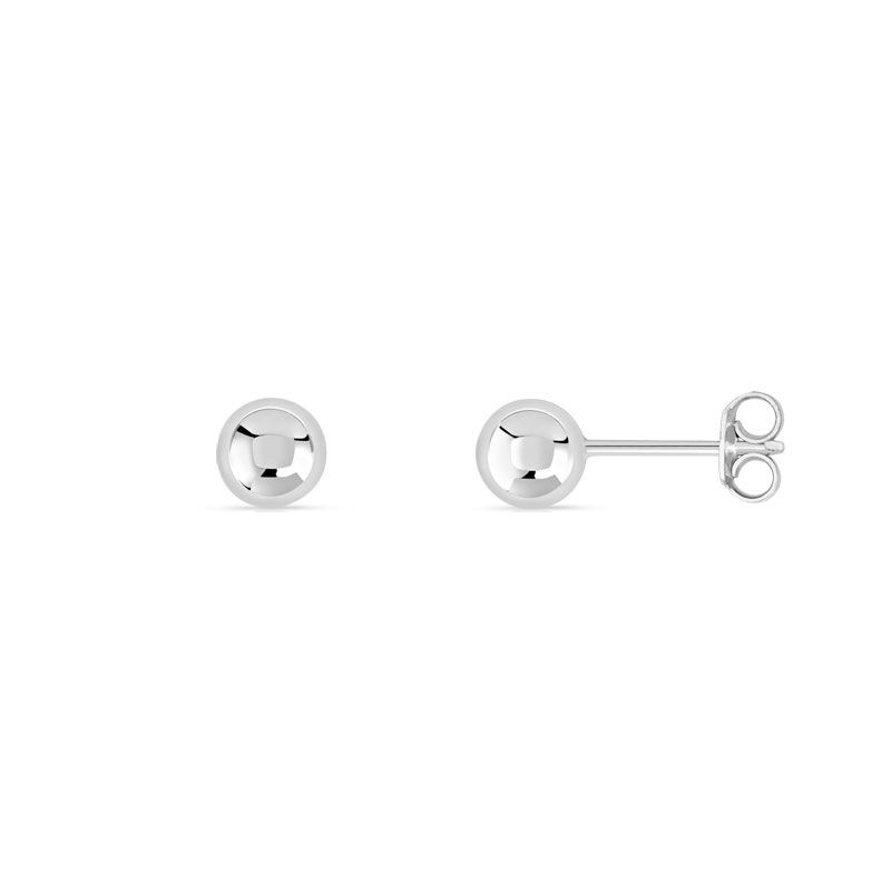 Boucles d'oreilles Argent  Boules 6mm