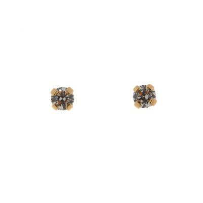 Boucles d'oreilles Or  Oxyde de zirconium