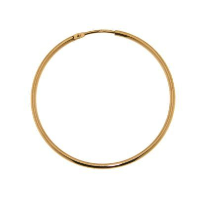 Boucles d'oreilles cr�oles or 35mm