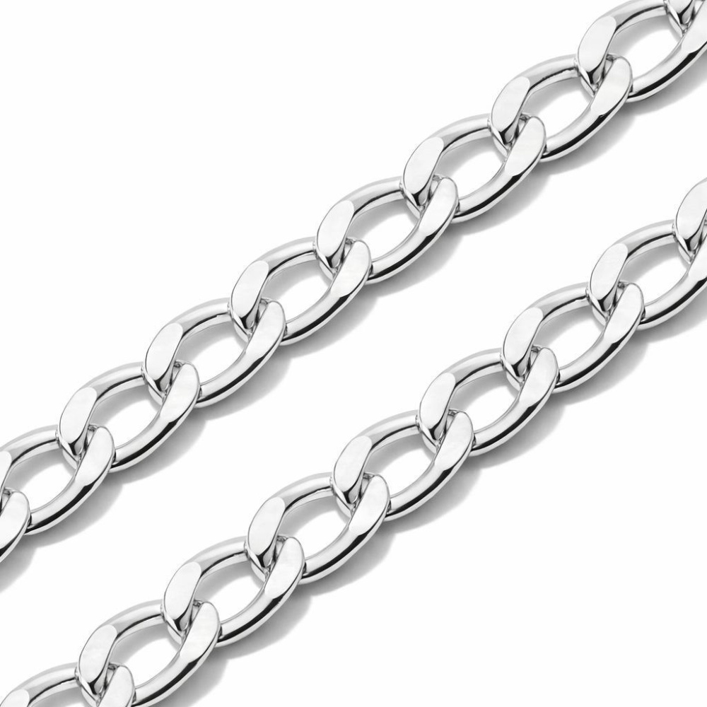 Chaine Argent Homme - 5mm - 60cm