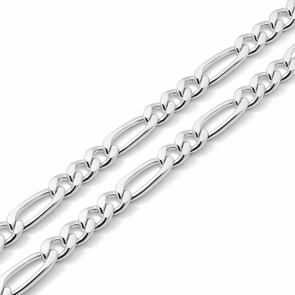 Chaine Argent Homme - 5mm - 50cm