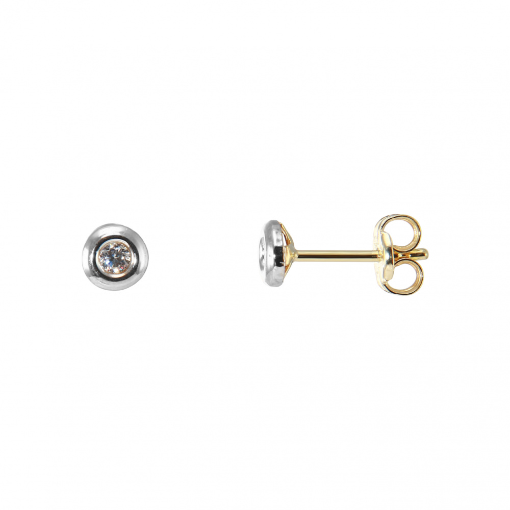 Boucles d'oreilles Or  Oxyde de zirconium