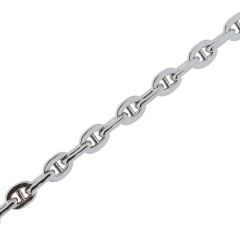 Bracelet maille Marine en Or Blanc 750 5.8mm x 19cm