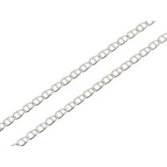 Chaine Argent Maille Marine 2.1mm - 45cm