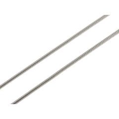 Chaine Argent Maille Serpent 1.1mm - 40cm