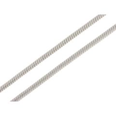 Chaine Argent Maille Serpent 2.1mm - 45cm