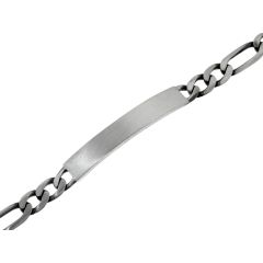 Gourmette Argent 925 Mate 7mm - 21cm