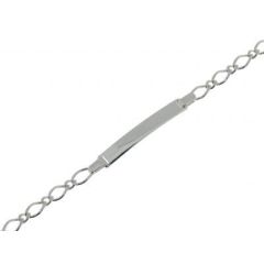 Gourmette Argent à graver 4.5mm x 18cm