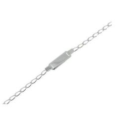 Gourmette Argent Enfant - 2mm - 18cm