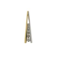 Pendentif Diamant en Chute 2 Ors