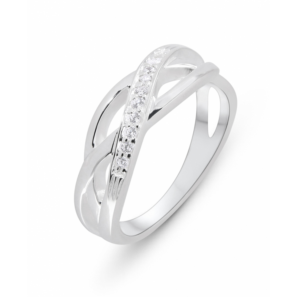 Bague femme - Oxyde de zirconium - Argent 925 TOUS MES BIJOUX