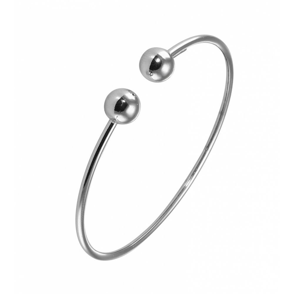 Bracelet Maille Boule Argent Massif 925/000 Bijoux Femme Neuf | eBay