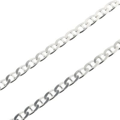 Chaine Argent Maille Marine 3mm 50cm Ref 293