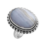 Calcédoine / Argent 925
