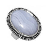 Calcédoine / Argent 925