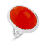 Cornaline / Argent 925