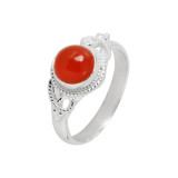 Cornaline / Argent 925