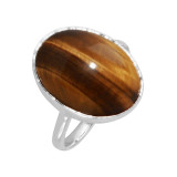 Oeil de tigre / Argent 925