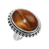Oeil de tigre / Argent 925