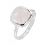 Quartz Rose / Argent 925