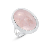 Quartz Rose / Argent 925