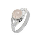 Quartz Rose / Argent 925