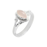 Quartz Rose / Argent 925