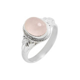 Quartz Rose / Argent 925