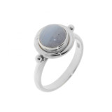 Calcédoine / Argent 925